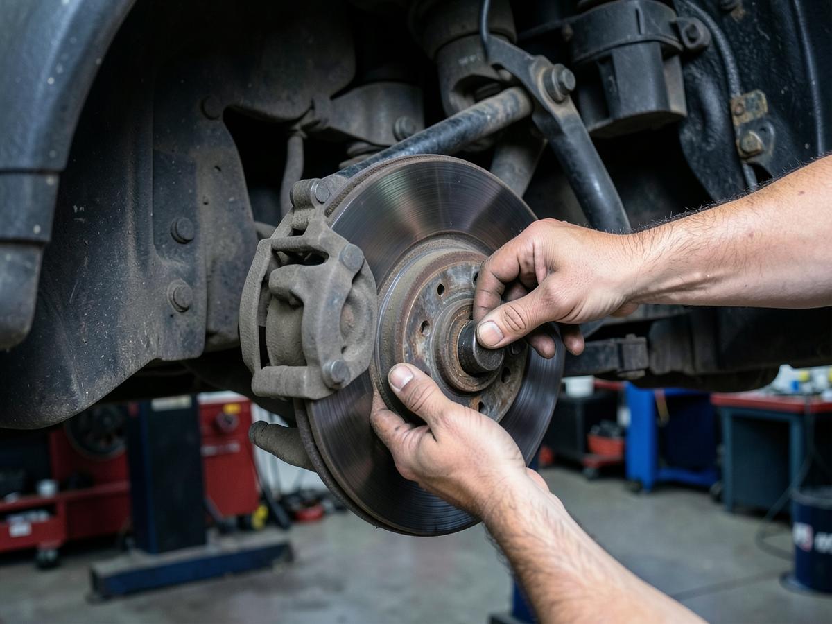 Brake service performed at ER2 Auto Service